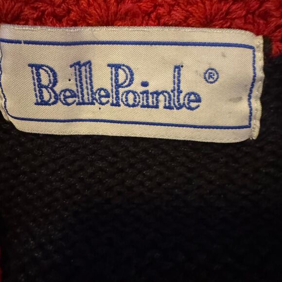 BellePointe Women’s Large Christmas Sweater Vest Black Red Cardinals Holiday - Picture 7 of 7